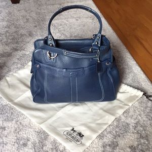 Coach “Officer Blue” satchel
